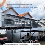Kanopi Gudang Rangka Besi CNP Kremona di Klaten
