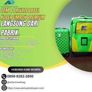 AWET! CALL 0856-9282-2800, Jual Koper Umroh Custom Logo Travel Pekanbaru, AKM