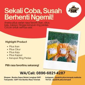 NAGIH!HUB : 0896-6821-4287,Pabrik Kerupuk Mahkota  area Malioboro
