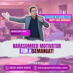 Motivator Kota Bogor, Terhandal! untuk Raker Perusahaan (0819-4654-800)